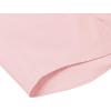 imagesiliteelon Dress Shirts for Women Short Sleeve Cotton Button Down Shirt Basic Button Up Shirt Collared Shirts Work ShirtLight Pink