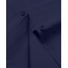 imagesiliteelon Dress Shirts for Women Short Sleeve Cotton Button Down Shirt Basic Button Up Shirt Collared Shirts Work ShirtNavy Blue