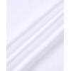imagesiliteelon Dress Shirts for Women Short Sleeve Cotton Button Down Shirt Basic Button Up Shirt Collared Shirts Work ShirtWhite