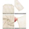 imagesiliteelon Lace Tops for Women Mesh Long Sleeve Top Floral See Through Lace Shirt Mock Neck Party Club Lace BlouseBeige