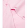 imagesiliteelon Short Sleeve Button Dress Shirts for Women Cotton Button Down Shirts for Women Slim Fit Blouse Top 34 SleeveLight Pink