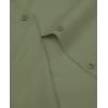 imagesiliteelon Short Sleeve Button Dress Shirts for Women Cotton Button Down Shirts for Women Slim Fit Blouse Top 34 SleeveMoss Green