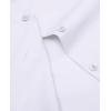 imagesiliteelon Short Sleeve Button Dress Shirts for Women Cotton Button Down Shirts for Women Slim Fit Blouse Top 34 SleeveWhite