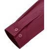 imagesiliteelon Womens Button Down Shirts Dress Shirts Long Sleeve Cotton Work Office Shirt Wrinkle Free Regular Fit Blouse TopBurgundy