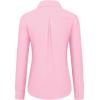 imagesiliteelon Womens Button Down Shirts Dress Shirts Long Sleeve Cotton Work Office Shirt Wrinkle Free Regular Fit Blouse TopPink