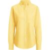 imagesiliteelon Button Down Shirts Women Oxford Shirt Long Sleeve Stretch Dress Shirts Wrinkle Free Business Work Office BlouseYellow