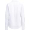 imagesiliteelon Button Down Shirts Women Oxford Shirt Long Sleeve Stretch Dress Shirts Wrinkle Free Business Work Office BlouseAll White