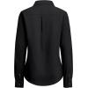 imagesiliteelon Button Down Shirts Women Oxford Shirt Long Sleeve Stretch Dress Shirts Wrinkle Free Business Work Office BlouseBlack