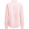 imagesiliteelon Button Down Shirts Women Oxford Shirt Long Sleeve Stretch Dress Shirts Wrinkle Free Business Work Office BlousePink