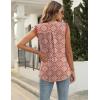 imageBlingfit Womens V Neck Guipure Lace Tank Tops Sleeveless Dressy Blouses Summer Casual SolidFloral Tunic ShirtsBred Plaid