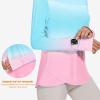 imageBlingfit Womens Workout Tops Long Sleeve Running Hiking Athletic Gym Shirts Lightweight UPF50 UV Rash Guard Sun ProtectionPlb1