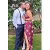 imageII ININ Womens 2025 Maxi Sundresses Summer Beach Long Wrap VNeck FloralSolid Casual Dress for WomenZfloral 09