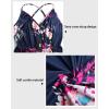 imageII ININ Womens 2025 Maxi Sundresses Summer Beach Long Wrap VNeck FloralSolid Casual Dress for WomenZfloral 16