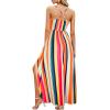 imageII ININ Womens 2025 Maxi Sundresses Summer Beach Long Wrap VNeck FloralSolid Casual Dress for WomenZfloral 22