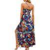 imageII ININ Womens 2025 Maxi Sundresses Summer Beach Long Wrap VNeck FloralSolid Casual Dress for WomenZfloral 24