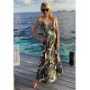 imageII ININ Womens 2025 Maxi Sundresses Summer Beach Long Wrap VNeck FloralSolid Casual Dress for WomenZfloral 25