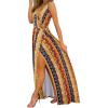imageII ININ Womens 2025 Maxi Sundresses Summer Beach Long Wrap VNeck FloralSolid Casual Dress for WomenZfloral 40