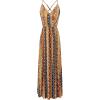 imageII ININ Womens 2025 Maxi Sundresses Summer Beach Long Wrap VNeck FloralSolid Casual Dress for WomenZfloral 40