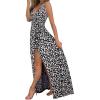 imageII ININ Womens 2025 Maxi Sundresses Summer Beach Long Wrap VNeck FloralSolid Casual Dress for WomenZfloral 43