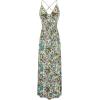 imageII ININ Womens 2025 Maxi Sundresses Summer Beach Long Wrap VNeck FloralSolid Casual Dress for WomenZfloral 49