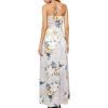 imageII ININ Womens 2025 Maxi Sundresses Summer Beach Long Wrap VNeck FloralSolid Casual Dress for WomenZfloral 50