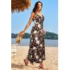 imageII ININ Womens 2025 Maxi Sundresses Summer Beach Long Wrap VNeck FloralSolid Casual Dress for WomenZfloral 51