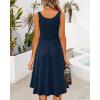 imageII ININ Womens 2025 Sundresses Casual Summer Tank Dress V Neck Sleeveless Button Down Midi Floral Beach Dress with PocketsBnavy
