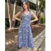 imageII ININ Womens 2025 Sundresses Casual Summer Tank Dress V Neck Sleeveless Button Down Midi Floral Beach Dress with PocketsFloral N