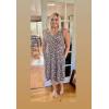 imageII ININ Womens 2025 Sundresses Casual Summer Tank Dress V Neck Sleeveless Button Down Midi Floral Beach Dress with PocketsFloral P