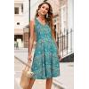 imageII ININ Womens 2025 Sundresses Casual Summer Tank Dress V Neck Sleeveless Button Down Midi Floral Beach Dress with PocketsFloralz05