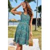 imageII ININ Womens 2025 Sundresses Casual Summer Tank Dress V Neck Sleeveless Button Down Midi Floral Beach Dress with PocketsFloralz05