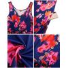 imageII ININ Womens 2025 Sundresses Casual Summer Tank Dress V Neck Sleeveless Button Down Midi Floral Beach Dress with PocketsFloralz08