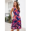 imageII ININ Womens 2025 Sundresses Casual Summer Tank Dress V Neck Sleeveless Button Down Midi Floral Beach Dress with PocketsFloralz08