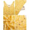 imageII ININ Womens 2025 Sundresses Casual Summer Tank Dress V Neck Sleeveless Button Down Midi Floral Beach Dress with PocketsFloralz09