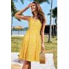 imageII ININ Womens 2025 Sundresses Casual Summer Tank Dress V Neck Sleeveless Button Down Midi Floral Beach Dress with PocketsFloralz09