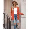 imageII ININ Womens Cardigan Sweater Fall Fashion Cable Knit Open Front Cardigan Long Button Down Sweater Outerwear Coat