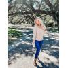 imageII ININ Womens Fall Sweater 2024 Long Sleeve Tops Fashion Outfits Trendy Casual V Neck Oversized Pullover SweatersApricot