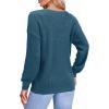 imageII ININ Womens Fall Sweater 2024 Long Sleeve Tops Fashion Outfits Trendy Casual V Neck Oversized Pullover SweatersBlue02
