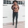 imageII ININ Womens Leopard Pullover Sweater Casual Sweatshirt Crew Neck Long Sleeve Knit Tops Blouse