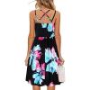 imageII ININ Womens Summer Dresses Casual Beach Boho Vacation Outfits Spaghetti Strap FloralSolid Sundress with PocketsAfloral03