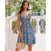 imageII ININ Womens Summer Dresses Casual Beach Boho Vacation Outfits Spaghetti Strap FloralSolid Sundress with PocketsAfloral28