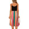 imageII ININ Womens Summer Dresses Casual Beach Boho Vacation Outfits Spaghetti Strap FloralSolid Sundress with PocketsCfloral 27