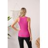 imageVICHYIE Women Tank Tops Summer Sleeveless Basic Cami Top Shirt Slim Knit Ribbed Racerback BlousesHot Pink