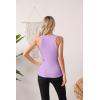 imageVICHYIE Women Tank Tops Summer Sleeveless Basic Cami Top Shirt Slim Knit Ribbed Racerback BlousesPpurple