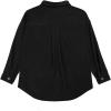 imageVICHYIE Womens Corduroy Shacket Blouses Button Down Shirts Pocket Long Sleeves Tops Jacket CoatsBlack
