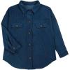 imageVICHYIE Womens Corduroy Shacket Blouses Button Down Shirts Pocket Long Sleeves Tops Jacket CoatsBlue