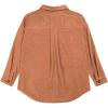 imageVICHYIE Womens Corduroy Shacket Blouses Button Down Shirts Pocket Long Sleeves Tops Jacket CoatsBrown