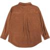 imageVICHYIE Womens Corduroy Shacket Blouses Button Down Shirts Pocket Long Sleeves Tops Jacket CoatsCoffee
