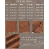 imageVICHYIE Womens Corduroy Shacket Blouses Button Down Shirts Pocket Long Sleeves Tops Jacket CoatsLeopardorange Brown
