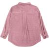 imageVICHYIE Womens Corduroy Shacket Blouses Button Down Shirts Pocket Long Sleeves Tops Jacket CoatsPink